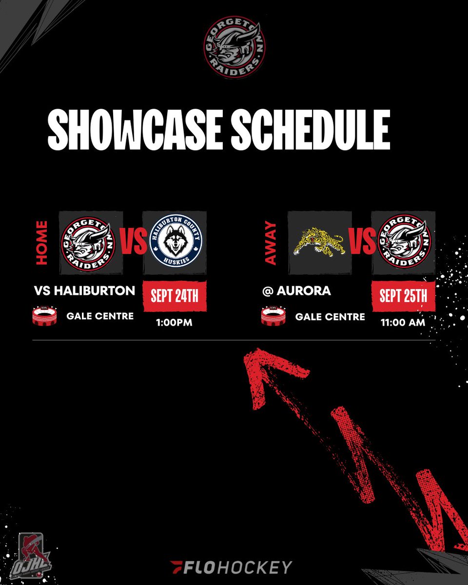 Showcase Schedule over the next two days!