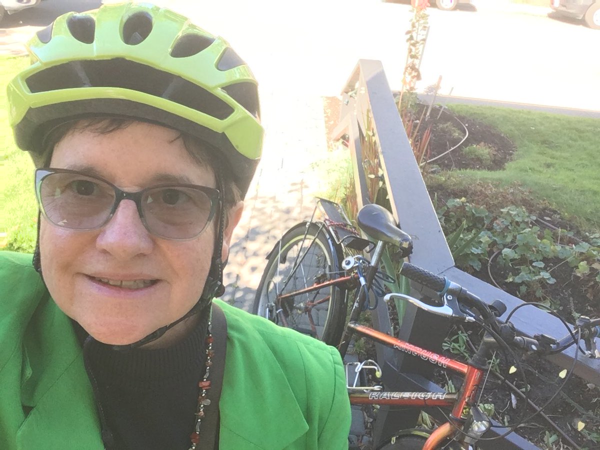 NancyBepple's tweet photo. Happy Fall #GoByBikeWeek #kamloops! What a great start to the week https://t.co/AQ90HokXtM