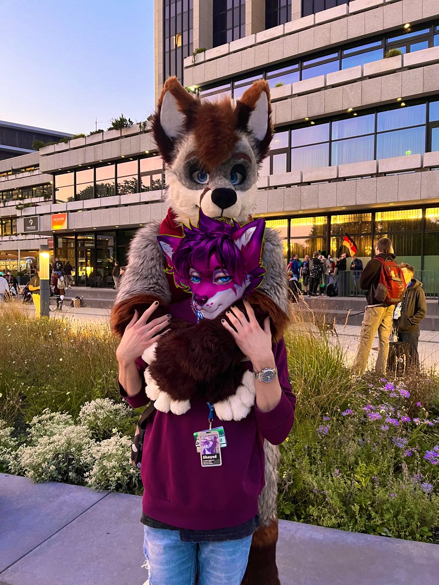 #EF28 was my first ever #Eurofurence and I’m blown away! 🌬️🐶⁉️

Peaks around every corner and the valleys were nowhere to be seen 💅

Con was great but the people made it unforgettable, big up to all you lovelies that are toooo many to tag! 💜

Time to throw hands with PCD 🥊🐶