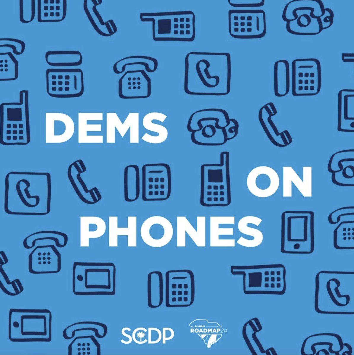 Let’s win this together! Join our "Dems on Phones" initiative tomorrow, Tuesday, Sept 24, from 6-9 PM. Phone banking is a powerful way to reach voters and make a real difference. Sign up now and help us turn SC blue! mobilize.us/roadmap24/even…