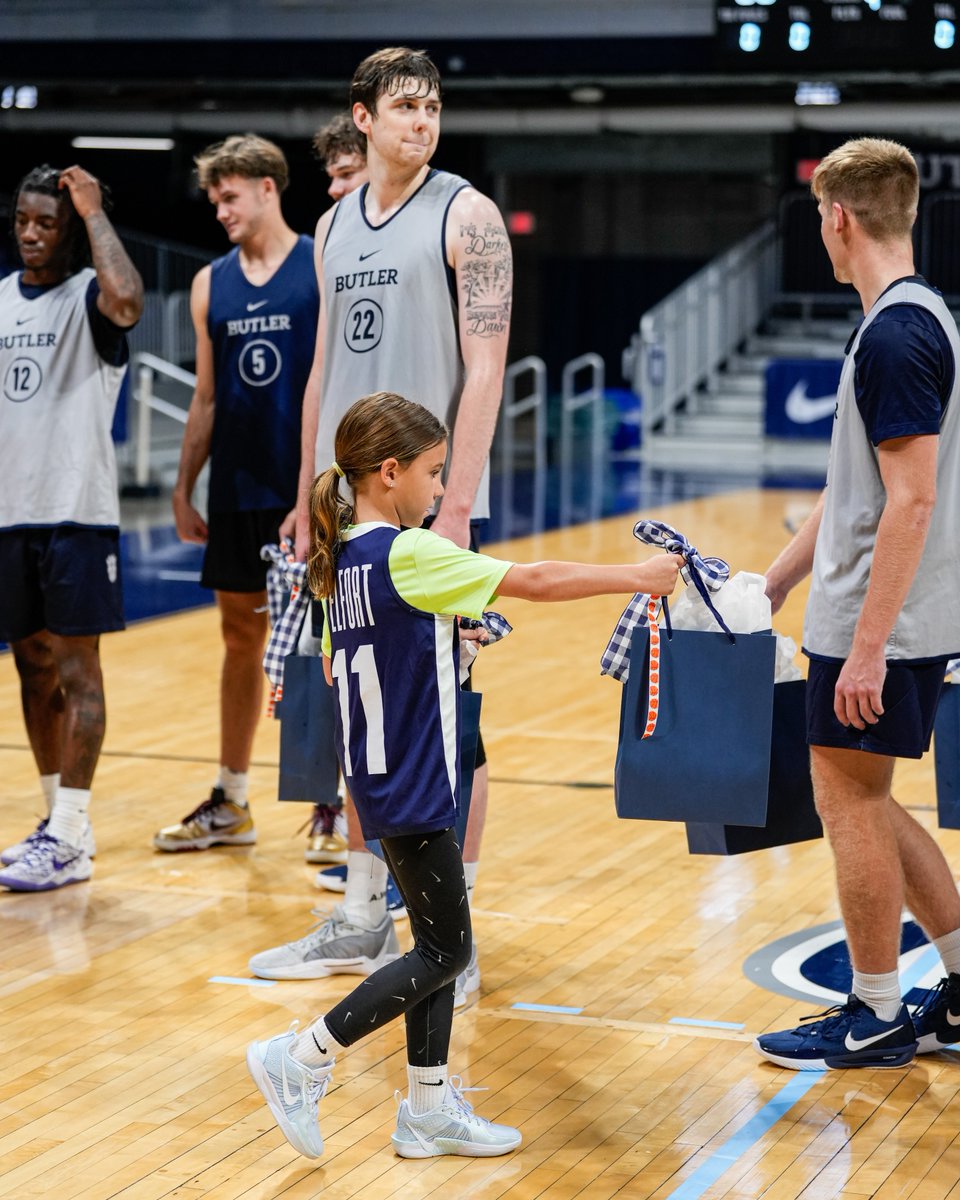 Official Practice No. 1 in the books, and special guests were there to kick it off! Nothing like the #ButlerFamily 💙
