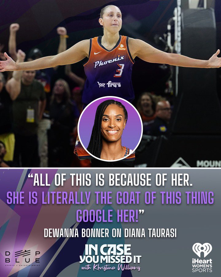 ICYMIwithKW's tweet image. Game recognizes game! On the latest episode @connecticutsun star @dewannabonner gives @dianataurasi her flowers. 💐

Listen on @iHeartPodcasts: ihr.fm/KhristinaX 

Listen on Apple Podcasts: podcasts.apple.com/us/podcast/in-…