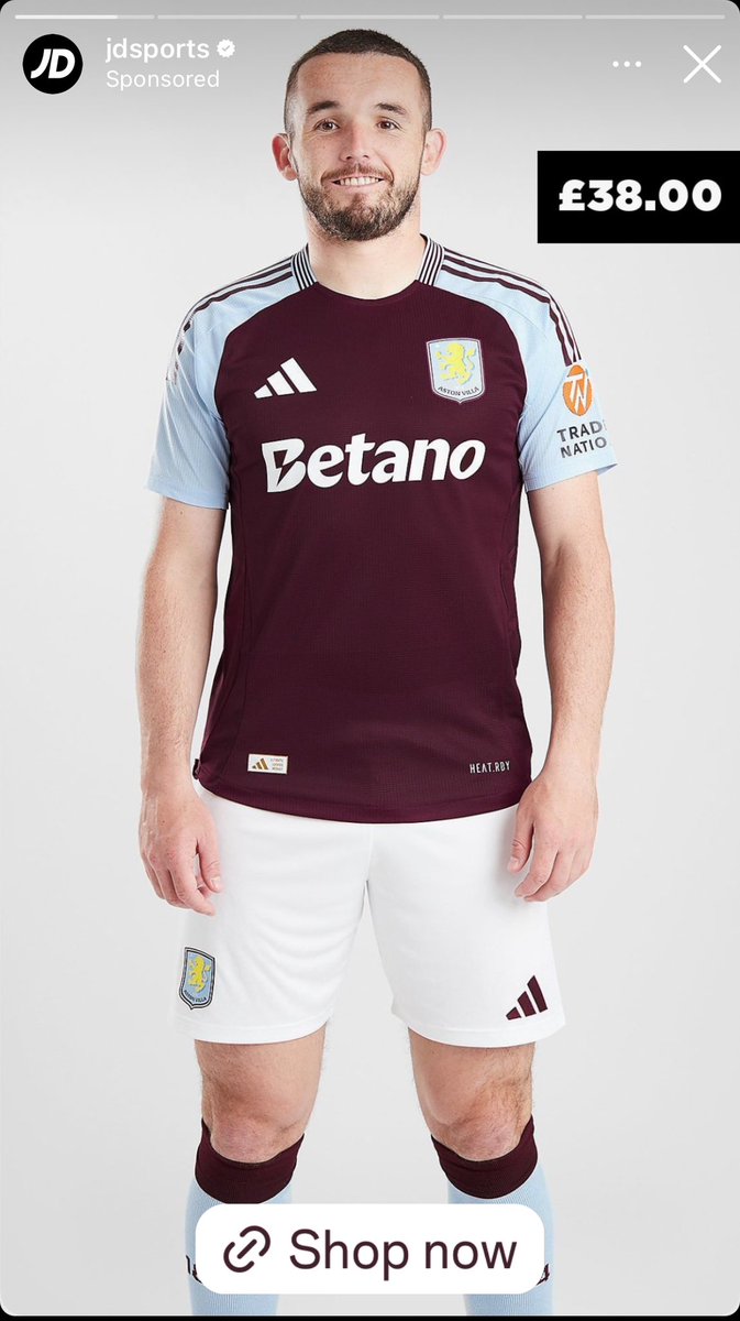 Thomas George (@tlatwuk) on Twitter photo I cannot get over this photo of John McGinn. Posing like he’s in his P.E. kit before school. <a href="/jdsportsus/">JD Sports US</a> I cannot get over this photo of John McGinn. Posing like he’s in his P.E. kit before school. <a href="/jdsportsus/">JD Sports US</a>