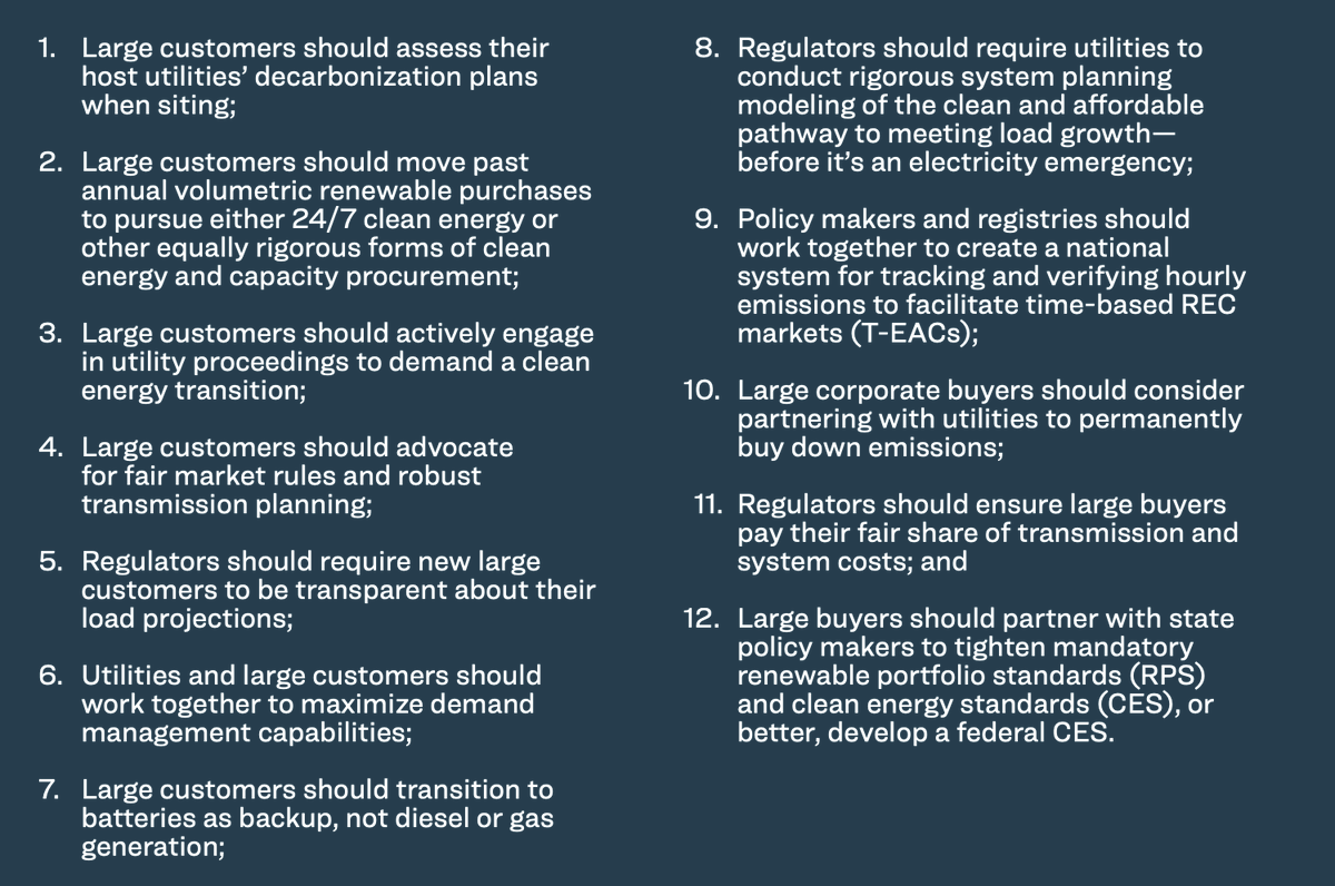 Timely new report from Sierra Club on how rapidly rising electric demand could be harnessed to accelerate (rather than impede) grid decarbonization: sierraclub.org/sites/default/…