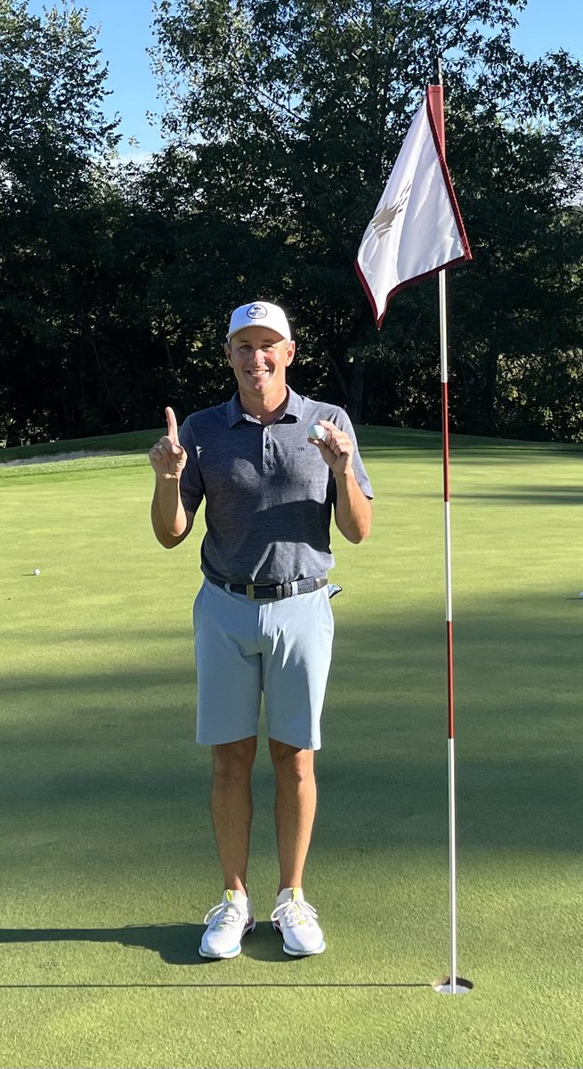 Took 46 years on this planet to do it, but finally recorded my first hole in one!