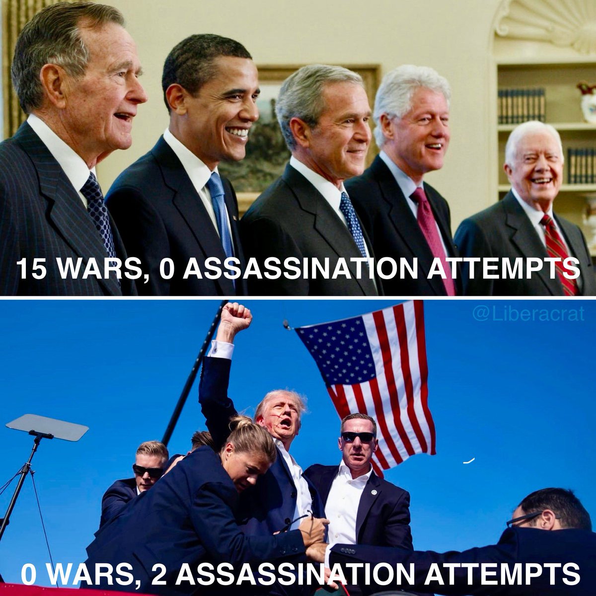 VaxxedATL's tweet image. You're welcome to stop talking politics. Maybe convince all your friends to do the same? 
As for me,  I'm #VotingTRUMP