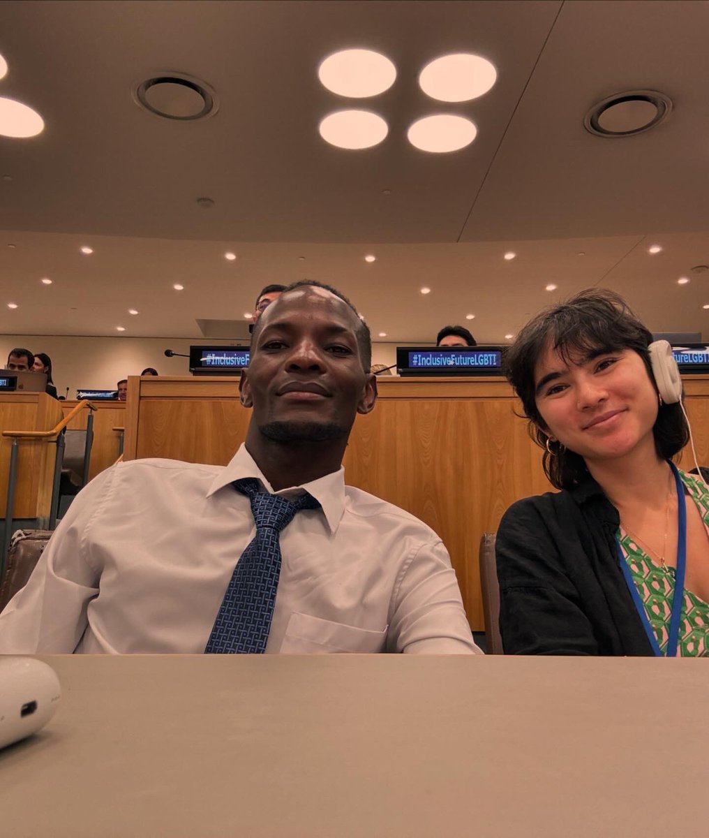 visual_for's tweet image. VEHRA founder and director was apart of The UN LGBTI Core Group earlier this afternoon at the UN Headquarters; attended by Dr. Jill Biden, First Lady of the United States, plus many other global leaders and activists.🏳️‍🌈