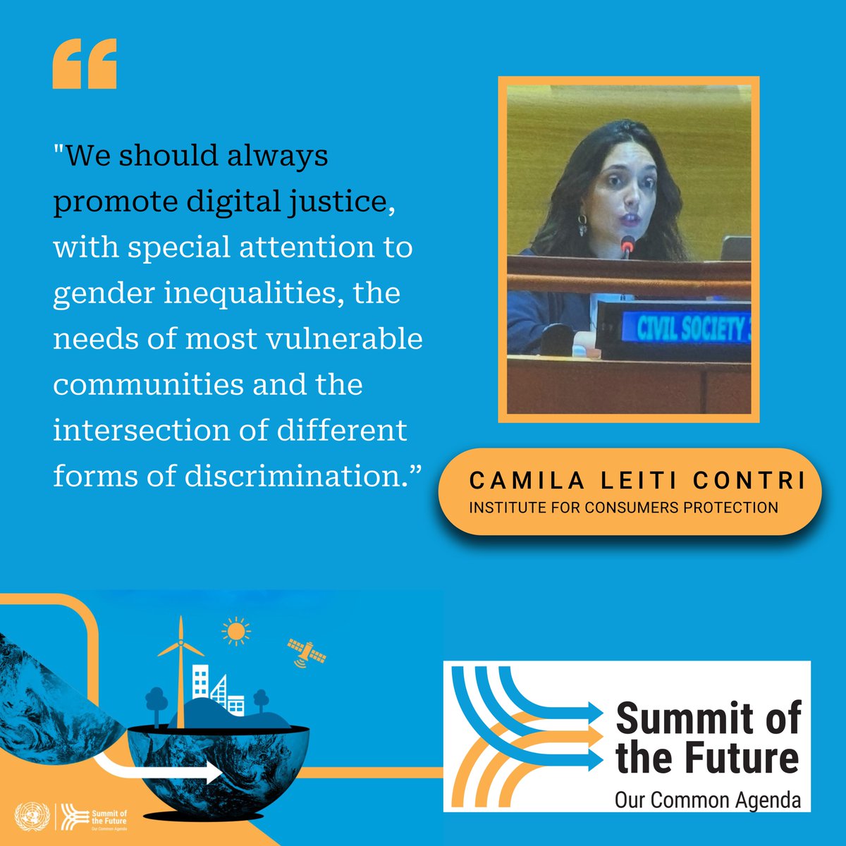 UN DGC, Civil Society Unit tweet media