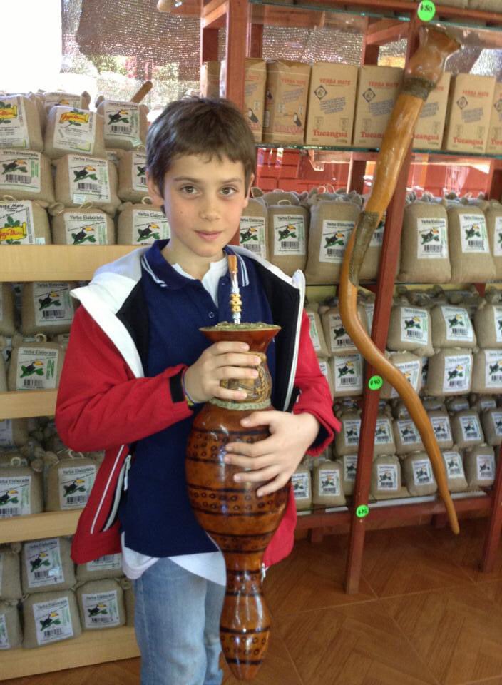 un mate más y me pongo a estudiar
el mate: