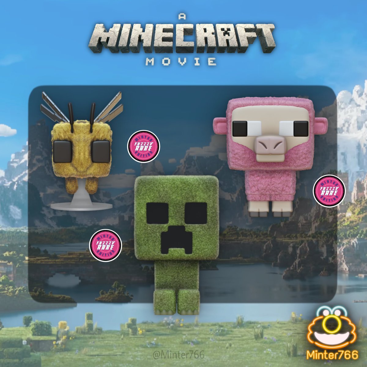 Minter766's tweet photo. A Minecraft Movie (Wave 1)
3D Sculpts &amp; Concept Art. 
#Minecraft #MinecraftMovie #MinecraftLiveAction https://t.co/hTGOFG7Mn2