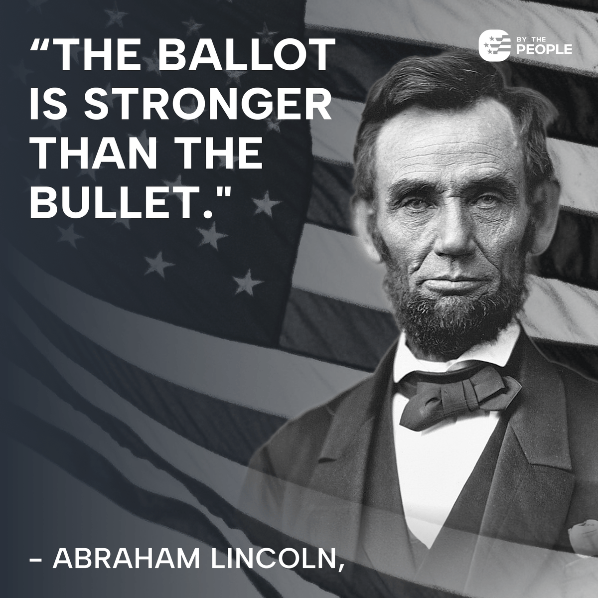 BythePeople_US's tweet photo. In a true democracy, our greatest power lies not in violence or force, but in our ability to vote. Your voice, your vote, is a force for change. With By The People, you can amplify that power by building teams and engaging your community in the political process.
#election2024 https://t.co/L9Rd40cFpR