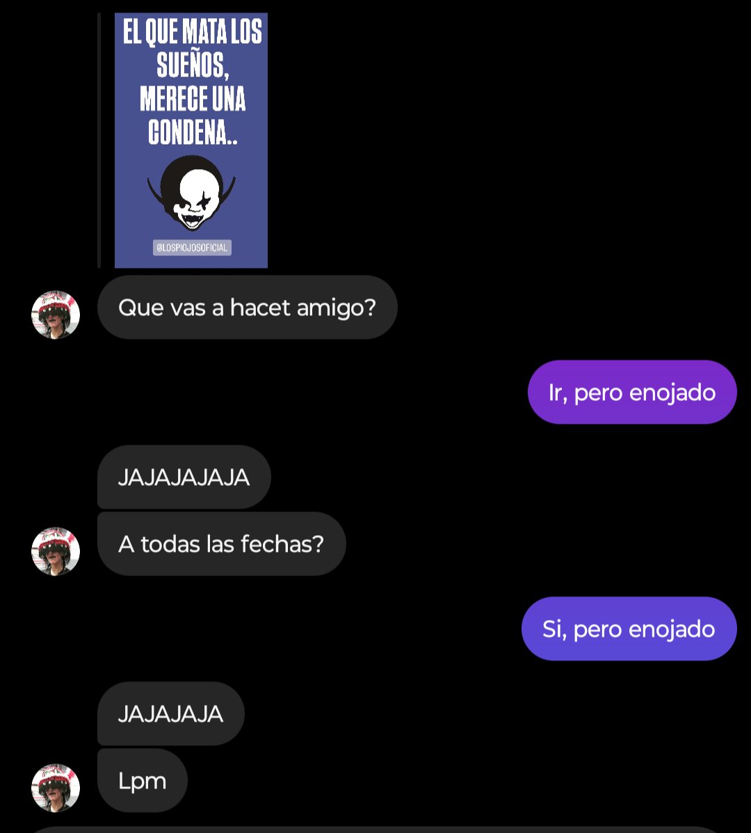 Creo q todos están en la misma que yo...