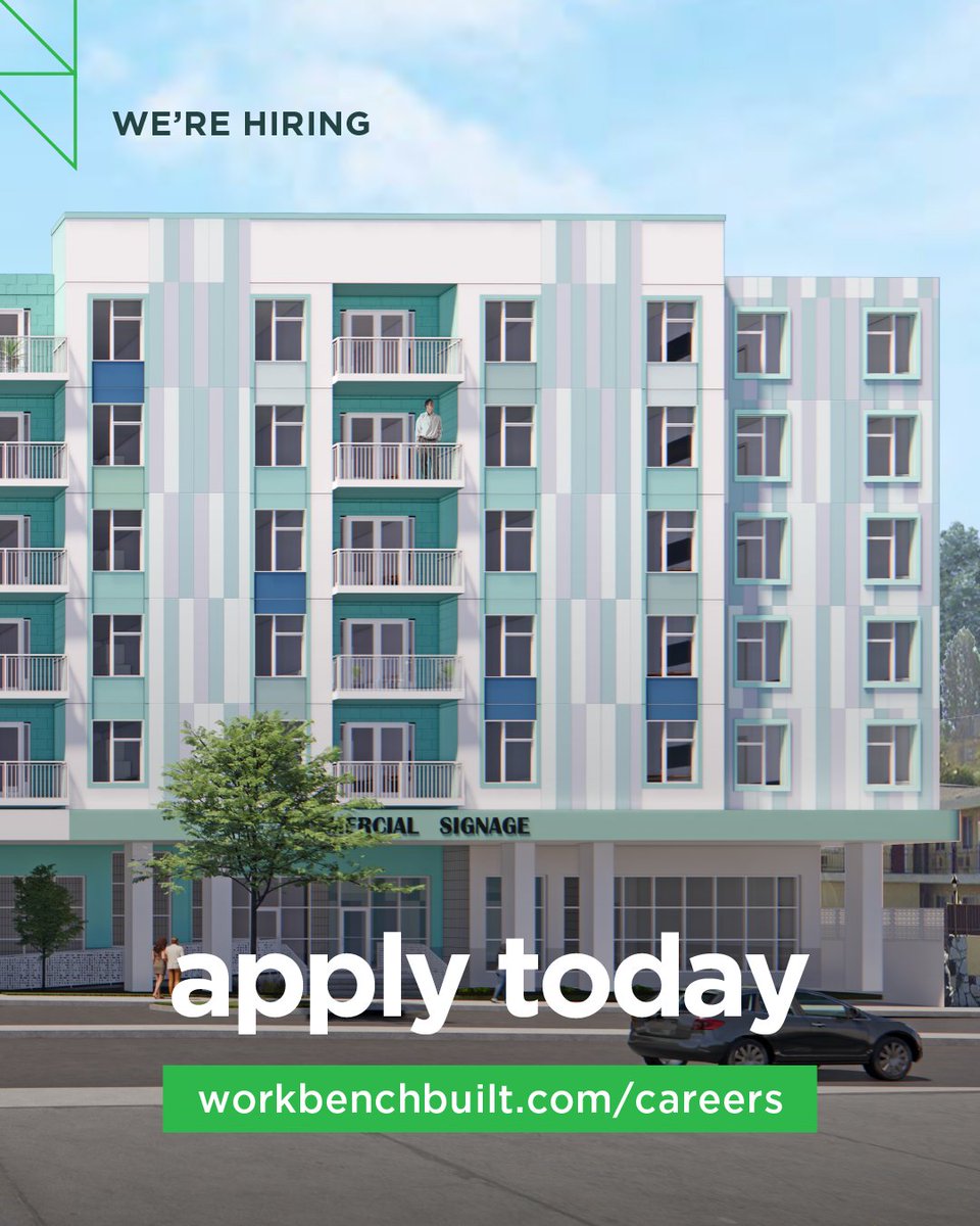 workbenchbuilt's tweet image. We&apos;re looking for a mission-aligned, mixed-use/multifamily Development Director to oversee our growing development team, and lead projects at all phases of development. 

linkedin.com/jobs/view/4022…

#workbenchbuilt #careers #jobopenings #hiring #developmentjobs #employment