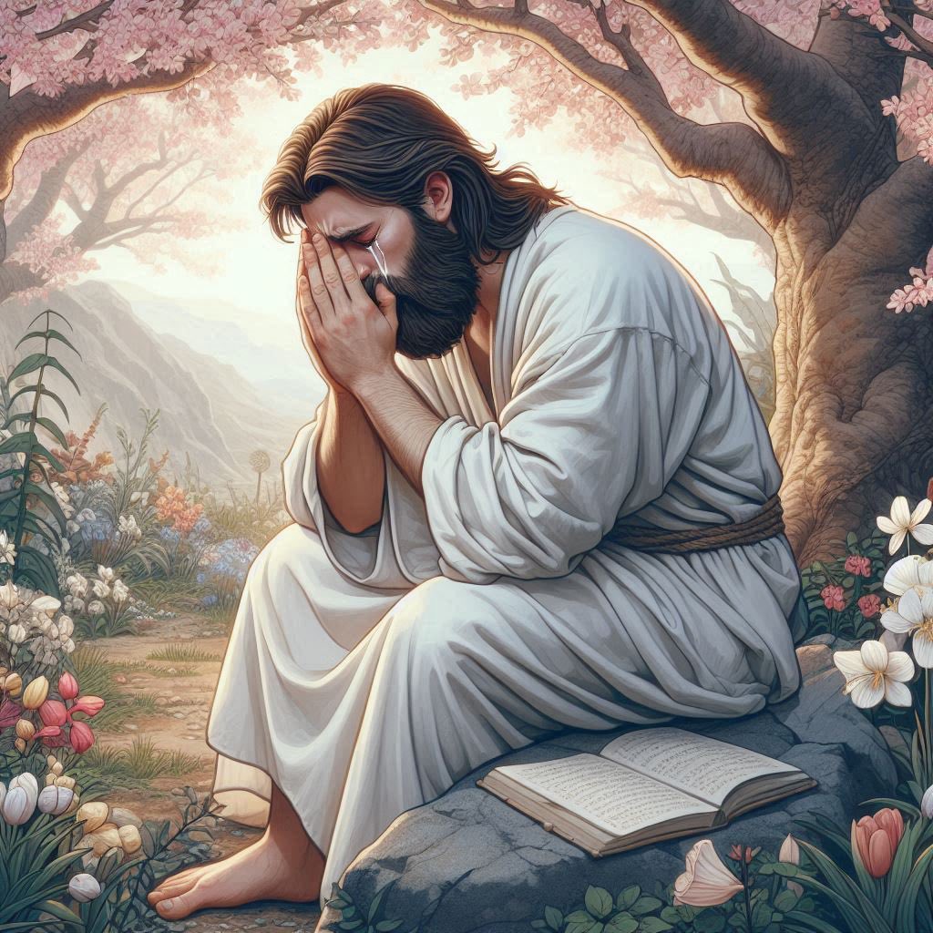 ApostolicBible1's tweet photo. Jesus the perfect man wept. Stop with the nonsense that real men don’t cry. https://t.co/z2QtR8SyNV