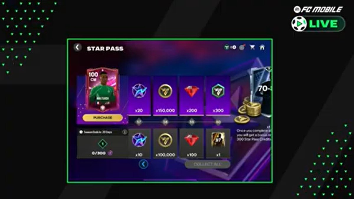 ⚠️Star pass giveaway 🚨
ANNIVERSARY 🎉 🎂 
•like
•comment
•follow 
Winner 🏆 annouce on 2k followers!
#FC25 #fc24 #FCMobile