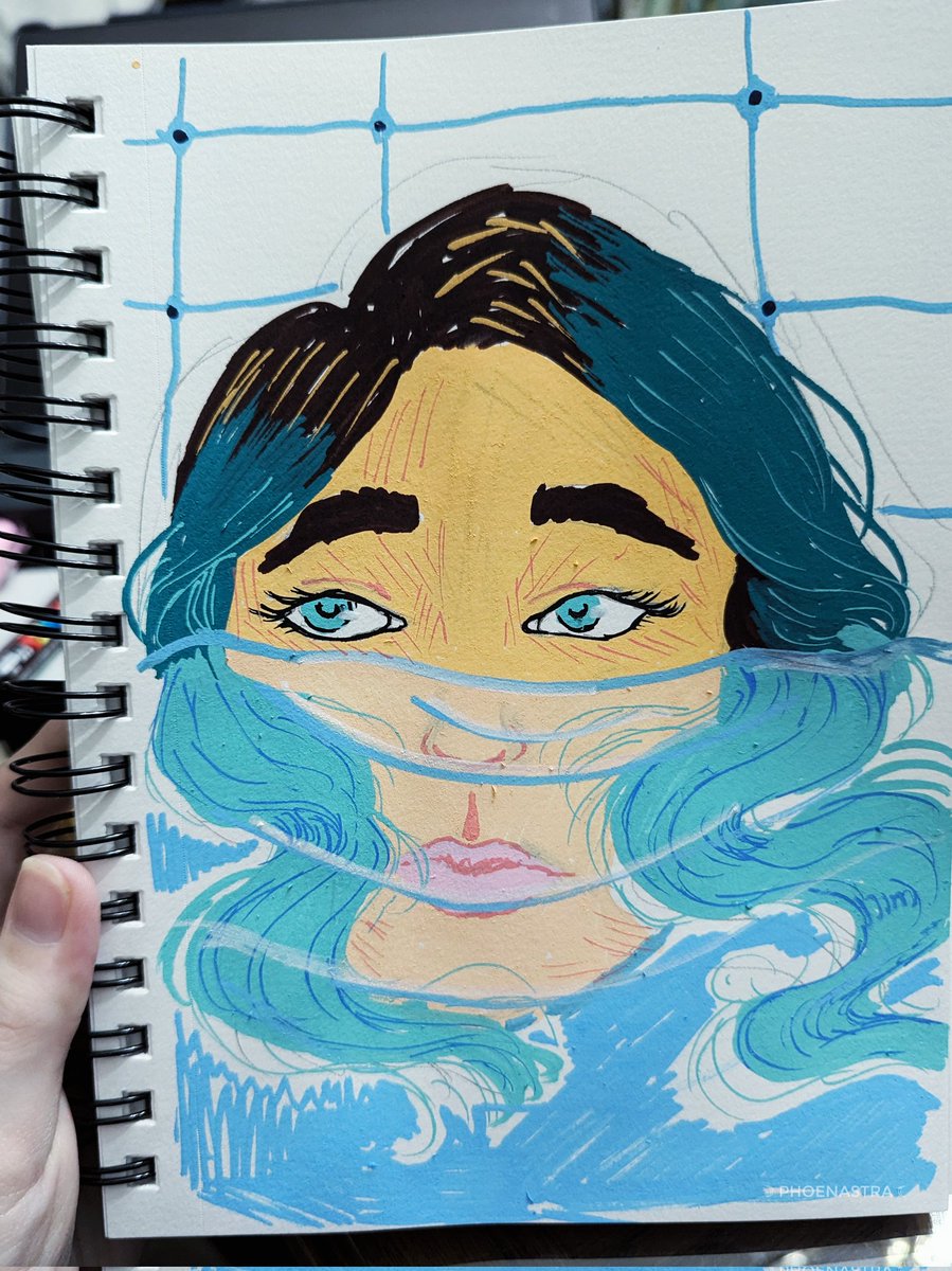 Vent art with posca pens