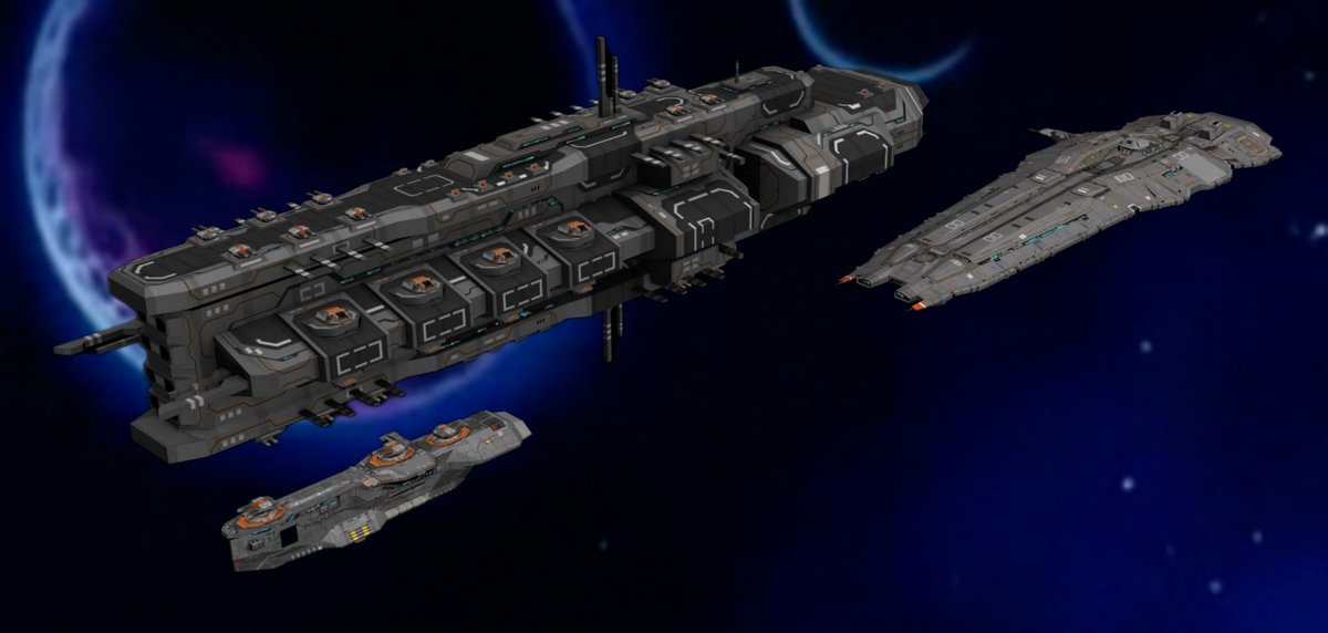 GiladGaalsien's tweet photo. #TheCrusader #GiladGaalsien

The 3rd Hiigaran Expansionary Fleet was a force unlike any other in known space, a juggernaut of warships that had ventured far beyond their home universe’s reach. At its heart was the Vindicator, a Dreadnought-Class warship that dwarfed all -- https://t.co/U90EbCljC1