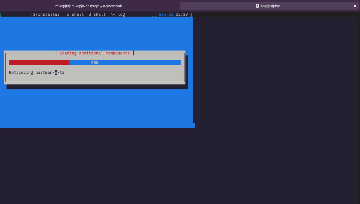 mikepjb's tweet photo. Setting up a kubernetes cluster on my homelab using KVM/virt-install.. proxmox was probably the easier choice 😂 https://t.co/mCMPAuIqy7