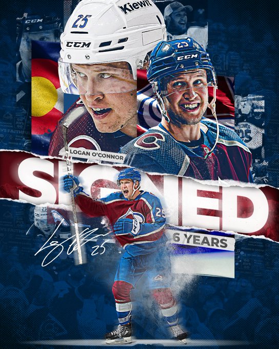 Logan O'Conno signed 6 years