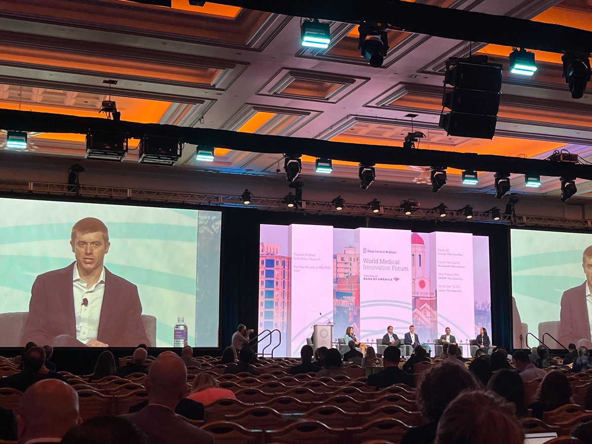 Mammoth Biosciences (@mammothbiosci) on Twitter photo Thank you @WMIF2024, <a href="/MassGeneralNews/">MassGeneral News</a> <a href="/BankofAmerica/">Bank of America</a>, for hosting our Co-Founder & CTO <a href="/CRISPR_LuCas/">Lucas Harrington</a>, on the "Deep Dive on Genetic Modalities for Rare Disease: Genetic Medicines Are Here" panel! Thank you @WMIF2024, <a href="/MassGeneralNews/">MassGeneral News</a> <a href="/BankofAmerica/">Bank of America</a>, for hosting our Co-Founder & CTO <a href="/CRISPR_LuCas/">Lucas Harrington</a>, on the "Deep Dive on Genetic Modalities for Rare Disease: Genetic Medicines Are Here" panel!