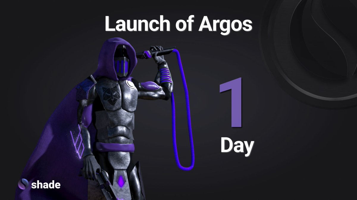 Shade_Protocol's tweet photo. Less than 1 day!
#ArgosUpgrade #MoneyMarket #PrivateMoneyMarket https://t.co/Q5XHJyaQ2w