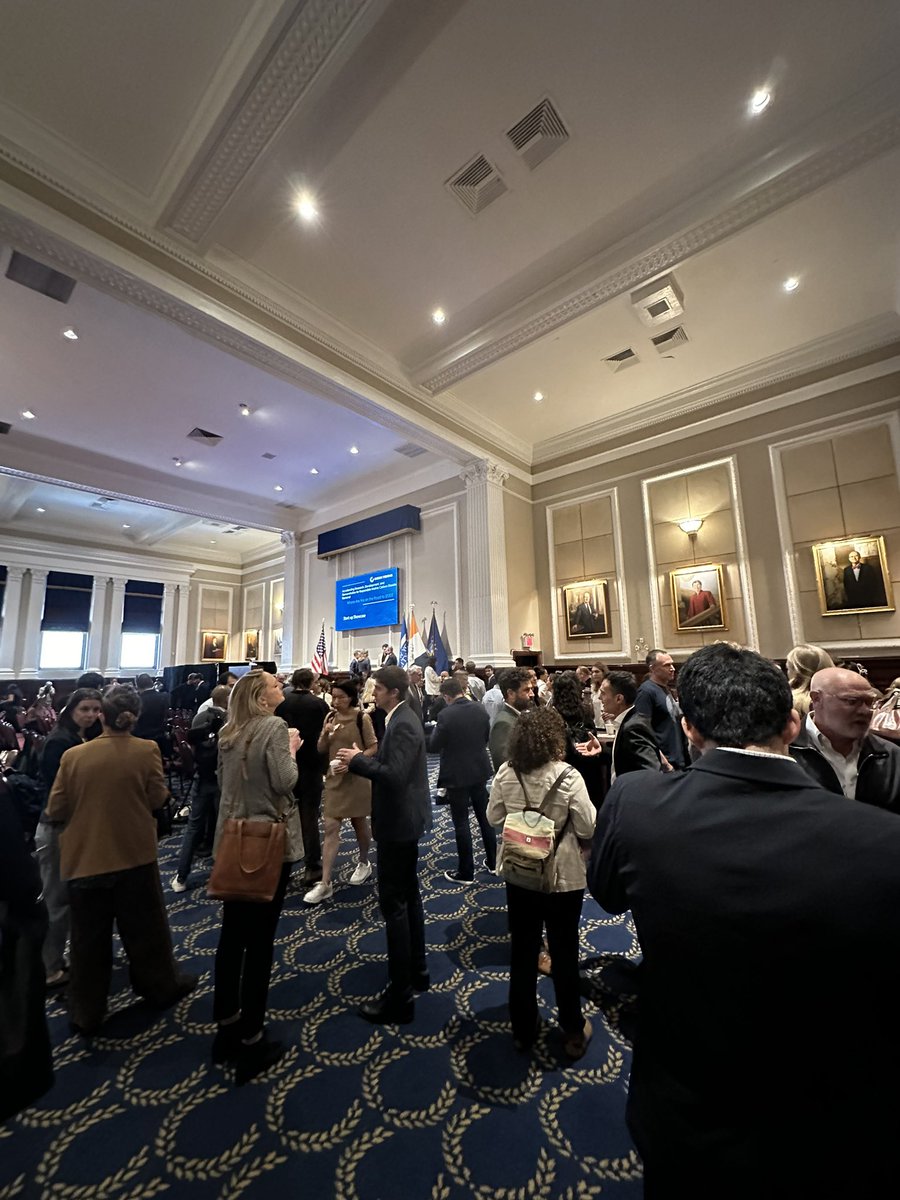 Great conversation at the NYC Bar Association on the potential for marine carbon dioxide removal to help mitigate &amp; reverse, dangerous climate change &amp; meet #ParisAgreement targets. 

Congrats <a href="/Ocean_Visions/">Ocean Visions</a> | <a href="/SabinCenter/">Sabin Center</a> #ClimateWeekNYC #C02removal #climateaction