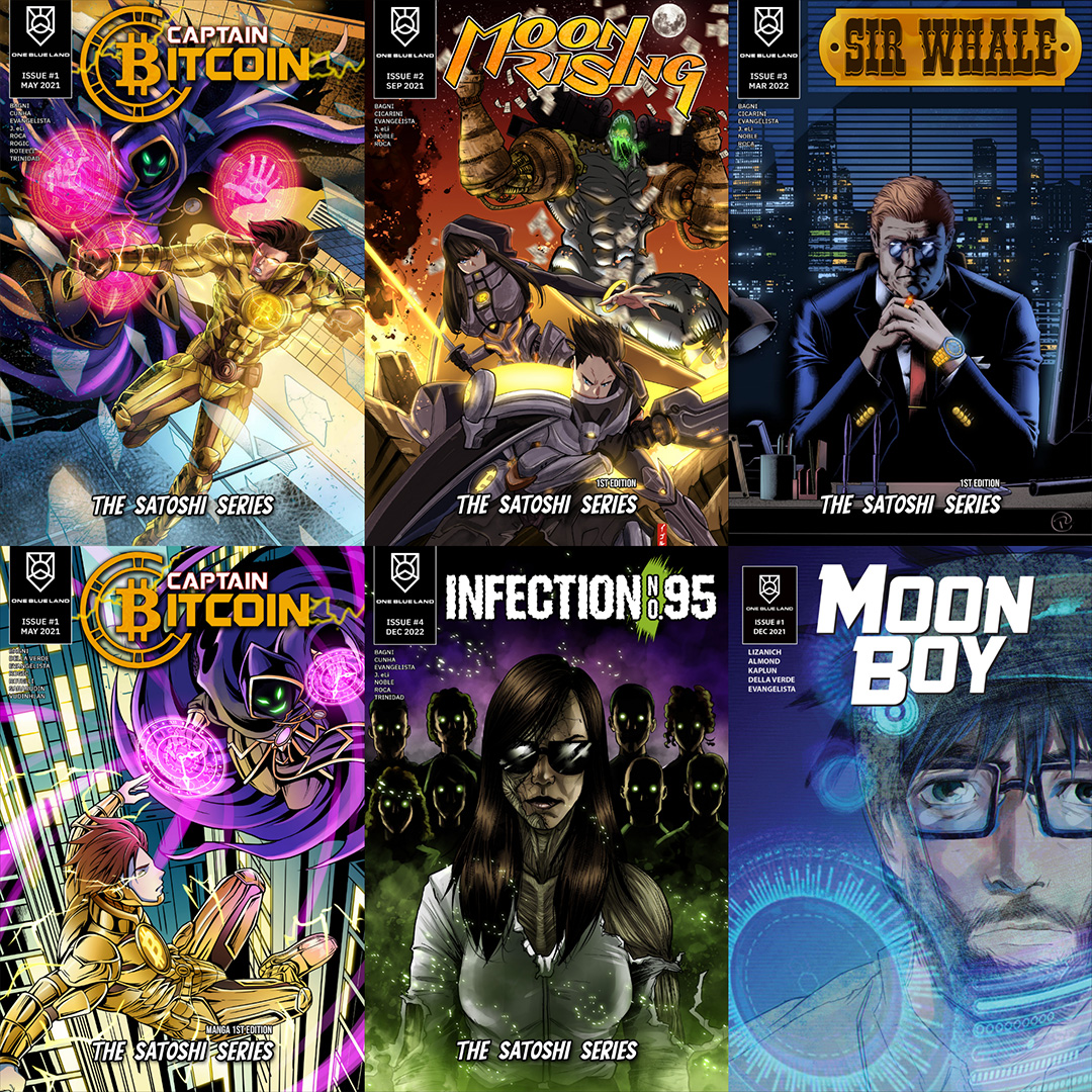 The first 6 of our finance comics series ⚡🌕