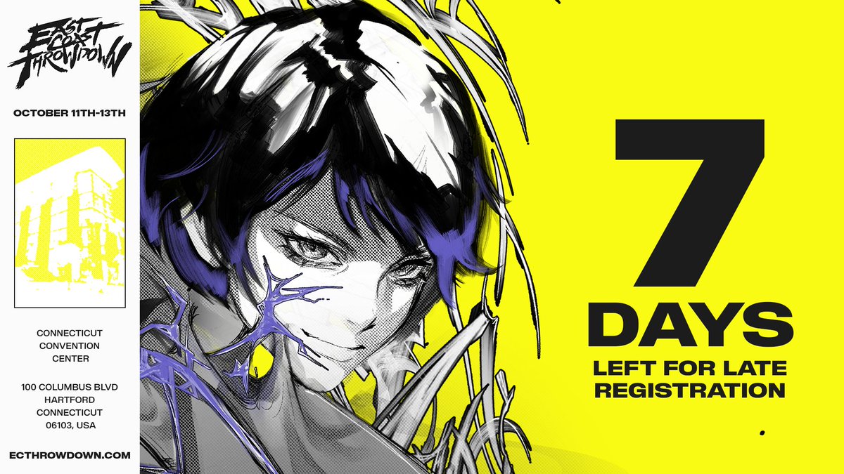 1 week left of Late Reg for #ECT24 and there is no onsite registration.

Watchu doin? Get signed up. Link in replies!