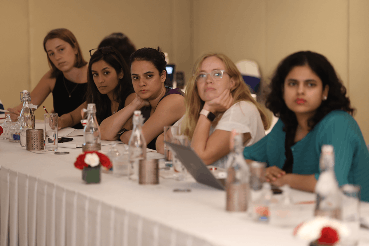 ORFAmerica's tweet photo. The Emerging Climate Leaders wrapped up Day 1 in Delhi. Special thanks to the organizations who hosted them! #ECL24

@CSEP_Org @orfonline @teriin @USIBC