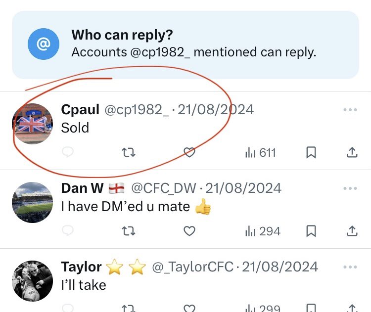 JoeStembridge's tweet photo. @CFC_DW hey did end up buying from this guy? https://t.co/aialgsTwi7