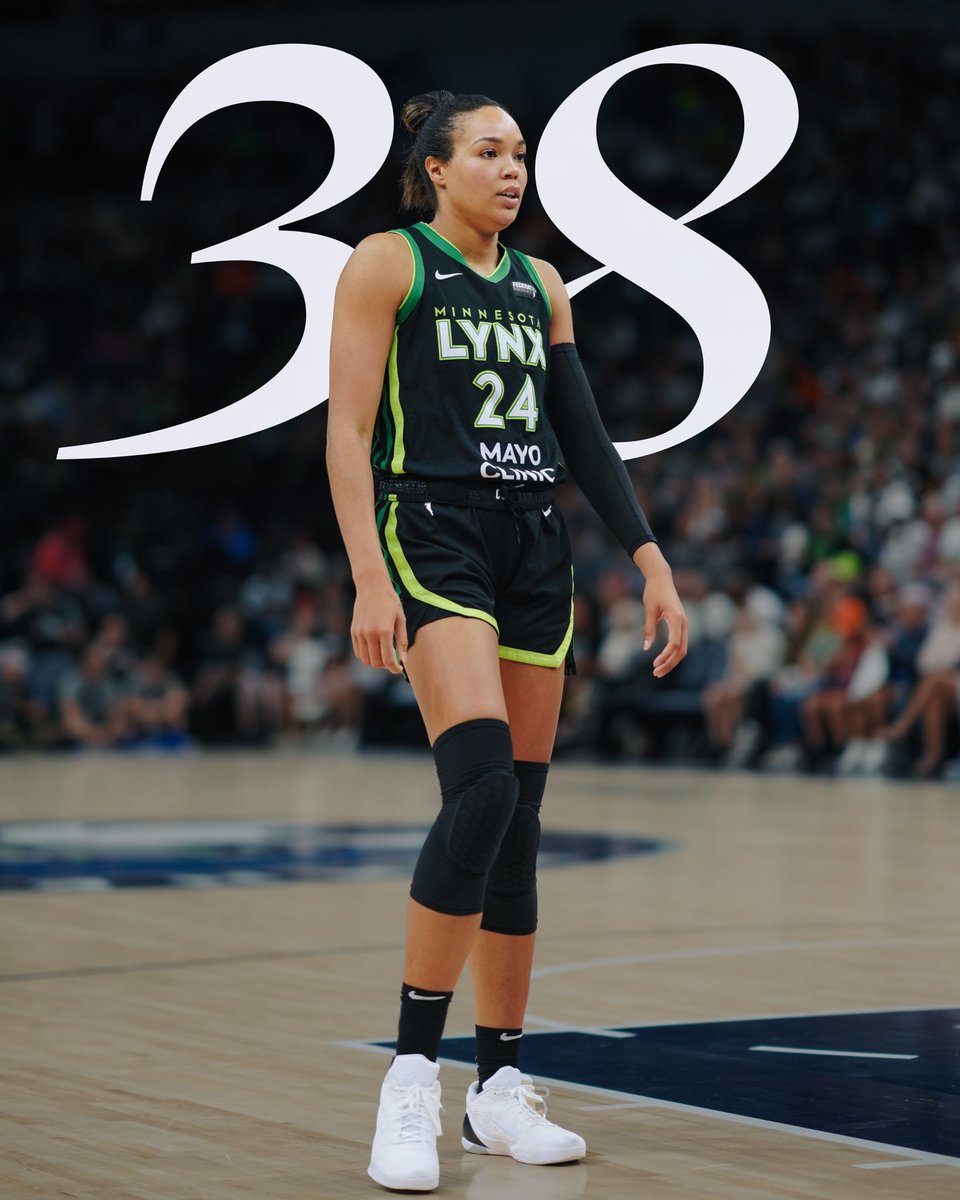 the only other Lynx player to score 38+ in a playoff game? 

Maya Moore.