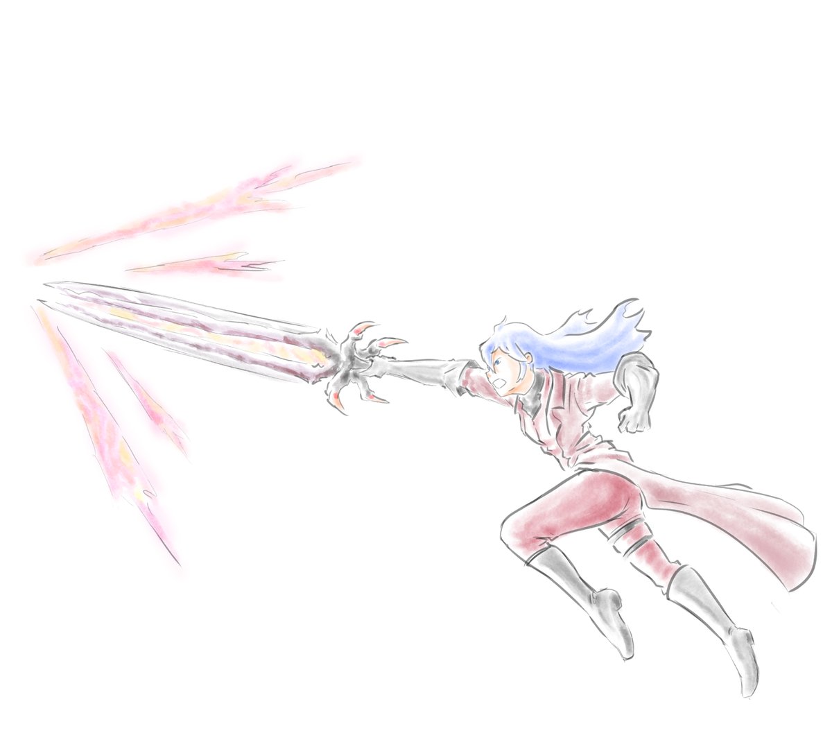 atma909's tweet image. #23-Summoned

The devil cries again! Lucina is dressed as Dante and wields his Devil Sword of same name. The blade summons mirage swords that are used to enhance the attacks of the wielder, such as the iconic Stinger move.

#swordtember #Summoned #Lucina #DevilMayCry