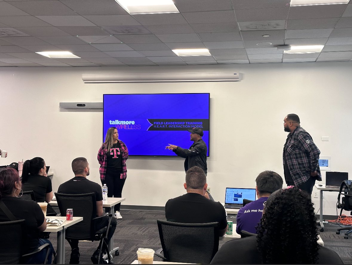 Had a fantastic day facilitating a leadership development workshop for TalkMore Wireless! Thank you to all our partners for their support. Together, we’re making a difference!

#MetroBytmobile #Tmobile