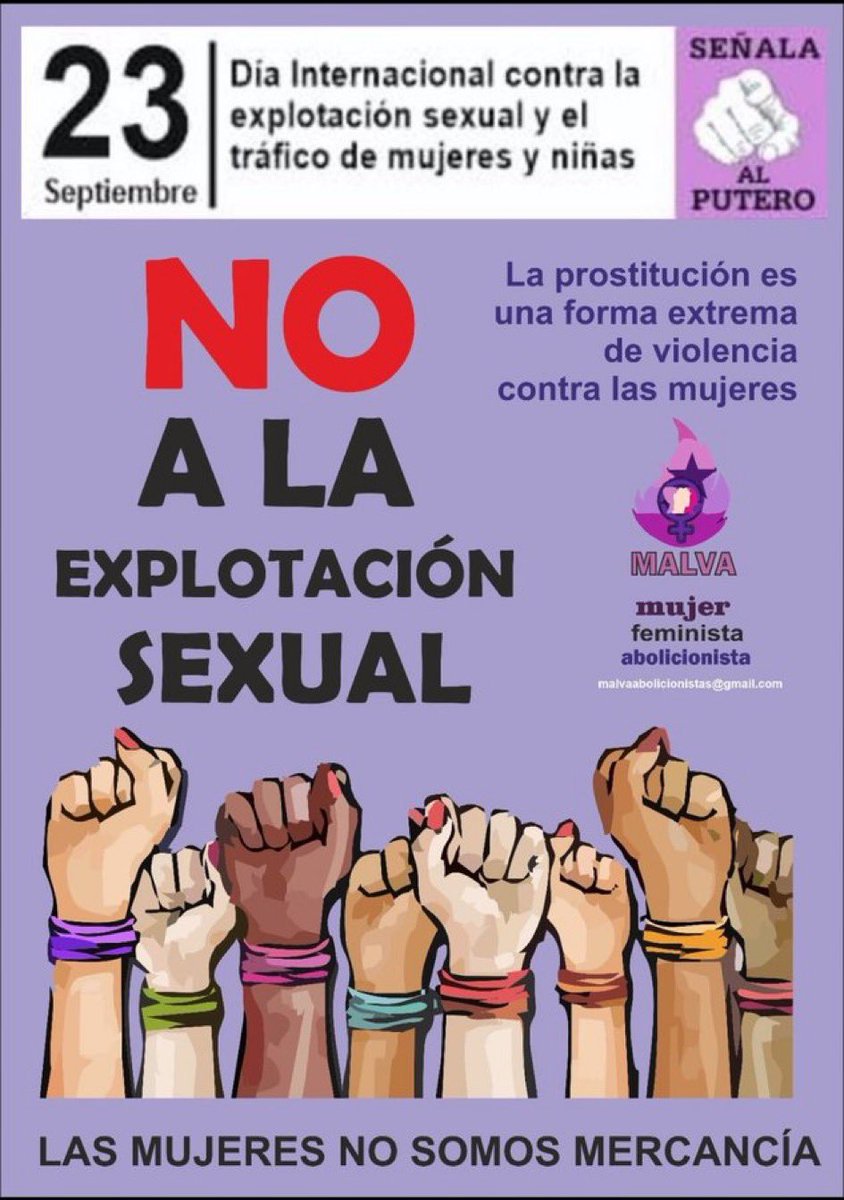 NuriaVarela's tweet photo. #AboliciónDeLaProstitución https://t.co/qBcgz23SjO
