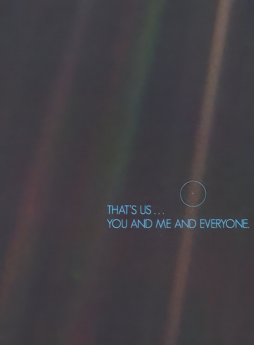 Us from 3.7 billion miles away....