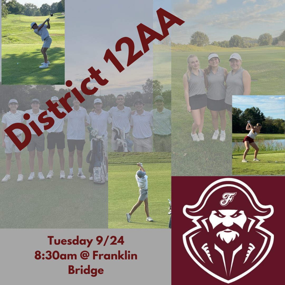 FHSAdmiralsGolf (@fhsadmiralsgolf) on Twitter photo Huge day Tuesday for the Admirals! <a href="/jackson_lively0/">Jackson Lively</a> looks to defend his District 12AA title, as the boys and girls play to advance to next week’s Regional Tournament! #surviveandadvance <a href="/wcsFHSsports/">Franklin Admirals Athletics</a> Huge day Tuesday for the Admirals! <a href="/jackson_lively0/">Jackson Lively</a> looks to defend his District 12AA title, as the boys and girls play to advance to next week’s Regional Tournament! #surviveandadvance <a href="/wcsFHSsports/">Franklin Admirals Athletics</a>