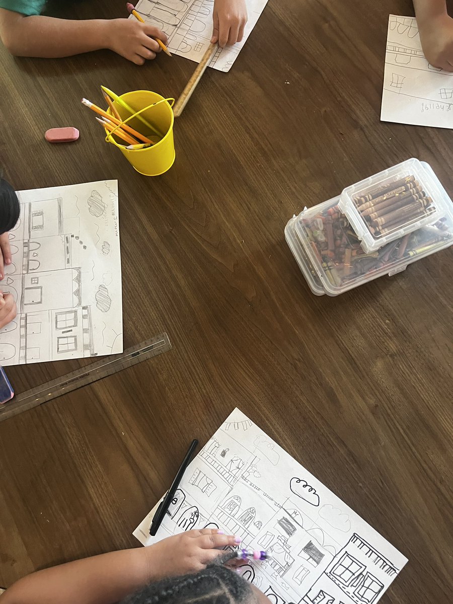 ArtRoom205's tweet image. The 3rd graders have enjoyed exploring Cuba and have blown me away with their work during this lesson. 🤯 I can’t wait to get some color on these buildings! 🇨🇺🌇🏝️ @MLEmustangs #HispanicHeritageMonth2024 #elementaryart