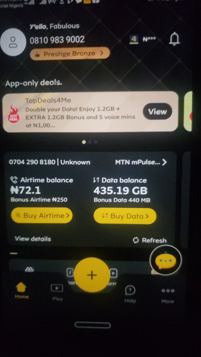 ConfidentChic00's tweet photo. @MTNNG 
I do not know what you guys did
Just return my small airtime you took along with your hoax make believe data https://t.co/xpccpvcJ5s