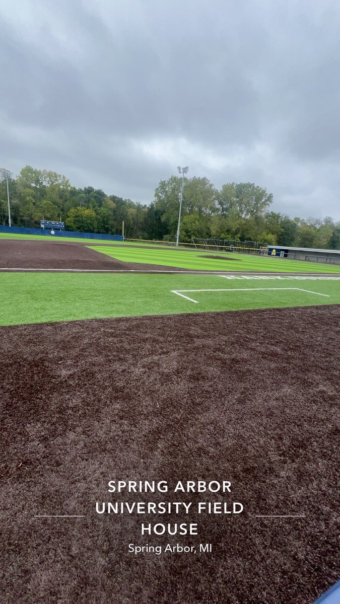 Thank you <a href="/RyanMarken/">Ryan Marken</a> for inviting me to come see the campus and facilities! I had a great time and am very thankful for the scholarship opportunity to play baseball in college! <a href="/SAUCougarsBSB/">SAU Cougars Baseball</a>  #GoCougars