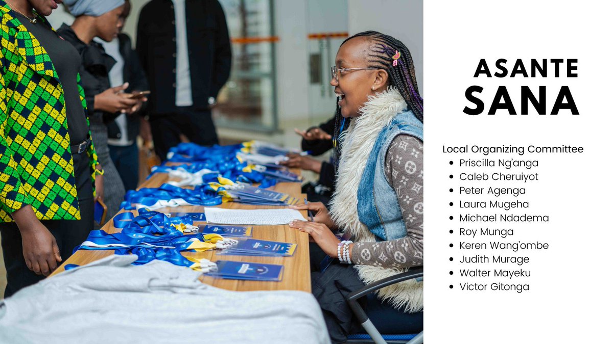 sotm's tweet photo. All of these have been possible through the support of our volunteer organizers, partners &amp; sponsors! 

Asante sana to our volunteers!
🙌 SotM WG
🙌 Local team @OSMKenya 🇰🇪
🙌 Admin (Dorothea &amp; Michelle)
🙌 Conference Volunteers

#SotM2024 #StateoftheMap2024 #StateoftheMap #SotM https://t.co/dlJukLQ5AN