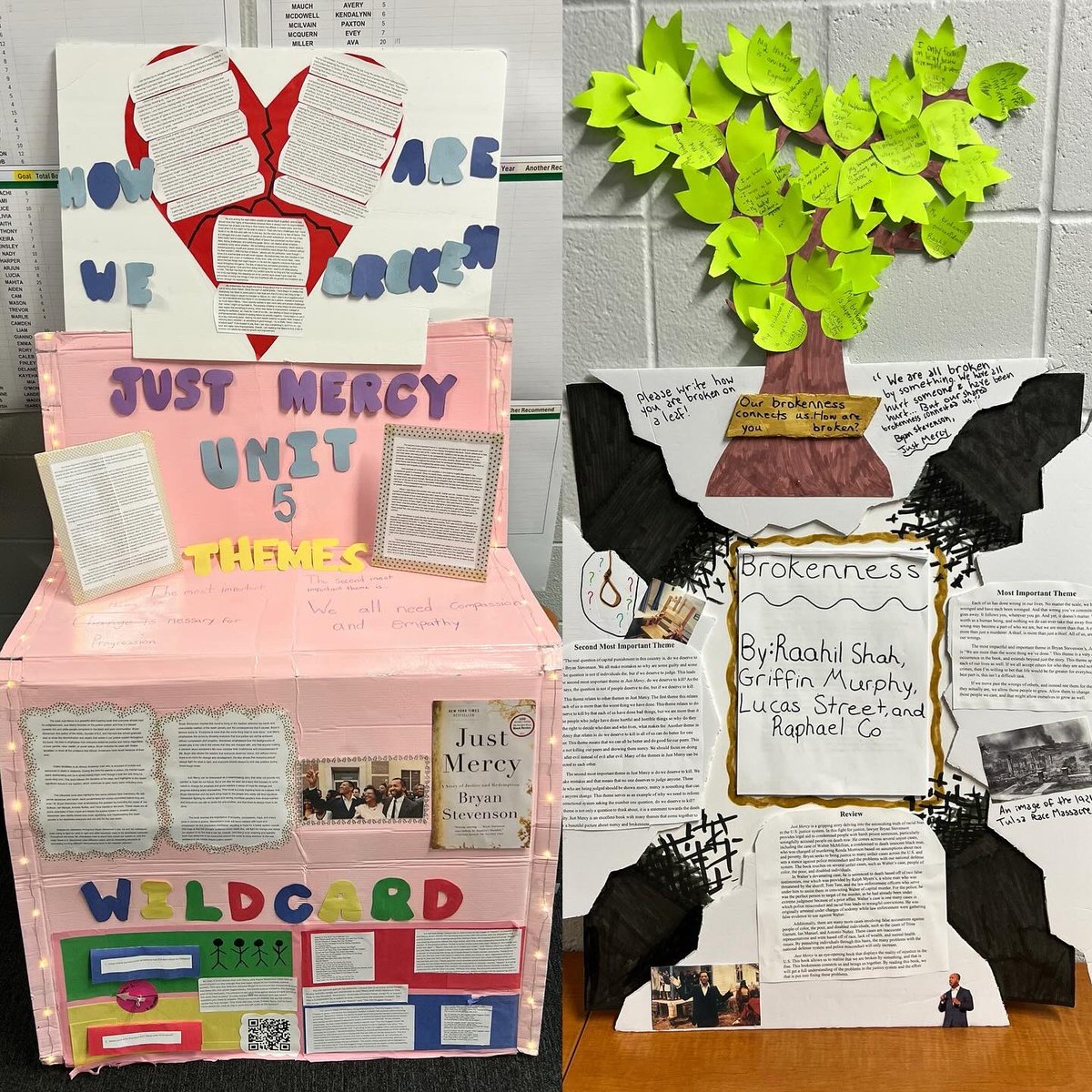 Just Mercy projects are done. King of the Mountain named at the end of the week. #weareallbroken #beastonecatcher