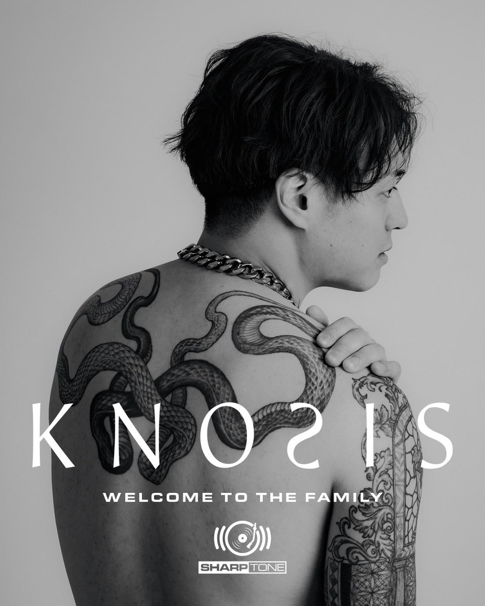 We have joined the @sharptonerecs family. Knosisはアメリカの