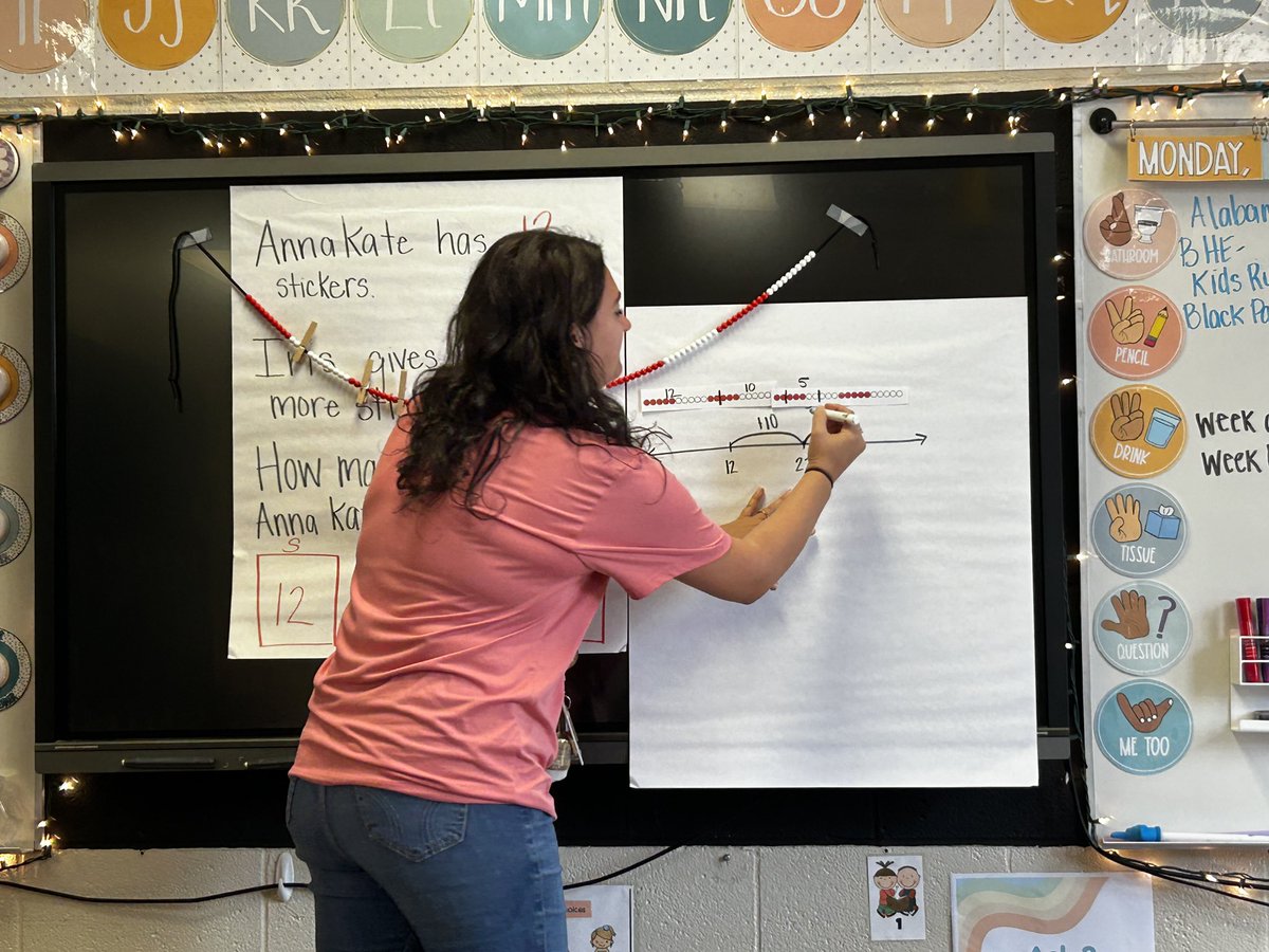 Kim Gulledge (@kimgulledge) on Twitter photo Second graders are rocking the beaded number line for some hands-on problem-solving fun! #MathMagic #ActiveLearning <a href="/RivertonElem/">Riverton Elementary School</a> <a href="/MadCoSchools/">MadCoSchools</a> Second graders are rocking the beaded number line for some hands-on problem-solving fun! #MathMagic #ActiveLearning <a href="/RivertonElem/">Riverton Elementary School</a> <a href="/MadCoSchools/">MadCoSchools</a>