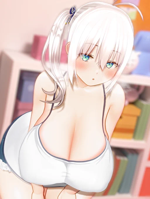 #見た人も無言で銀髪or白髪をあげる 