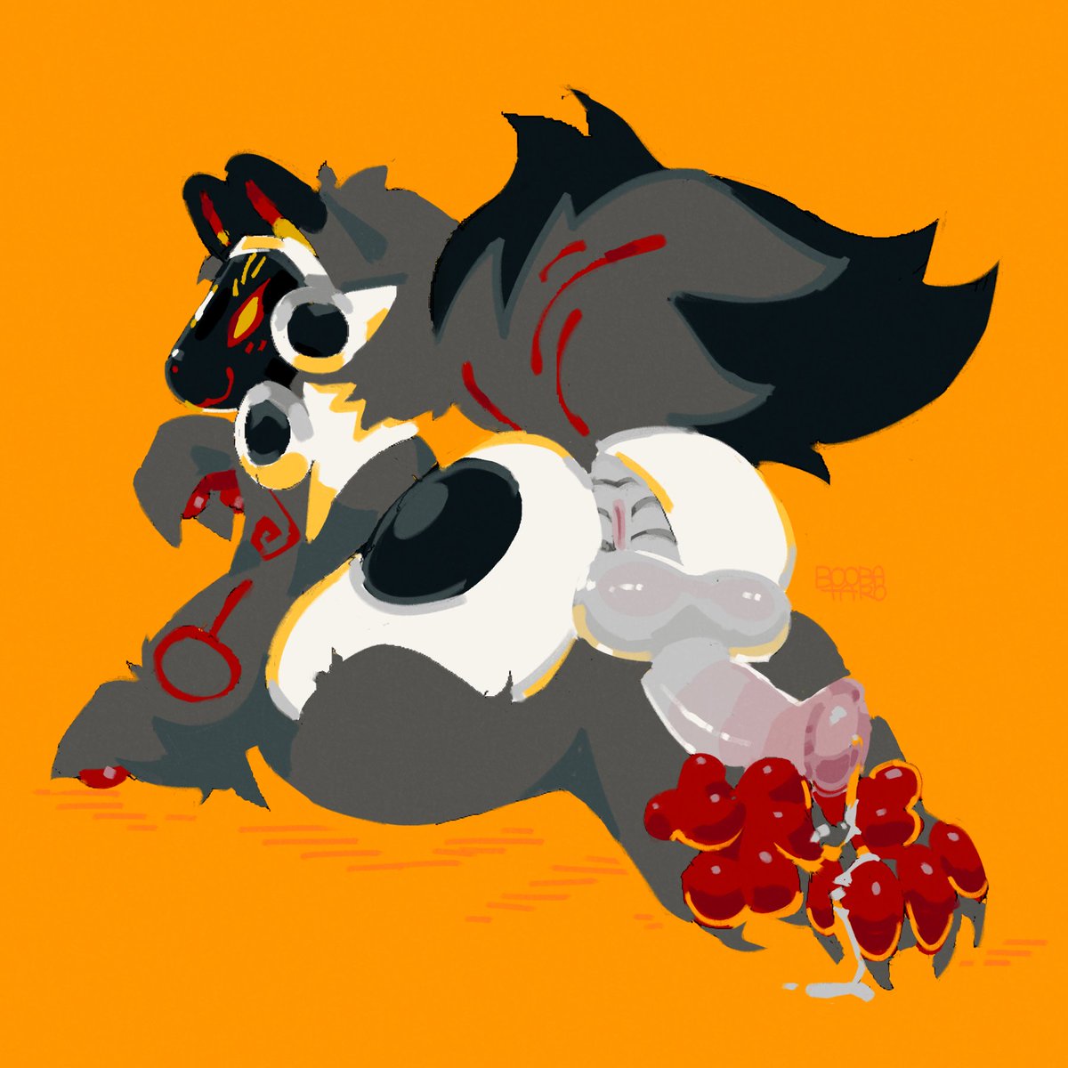 boobataro's tweet photo. Proto paws 👹 https://t.co/2AgobpaCMk
