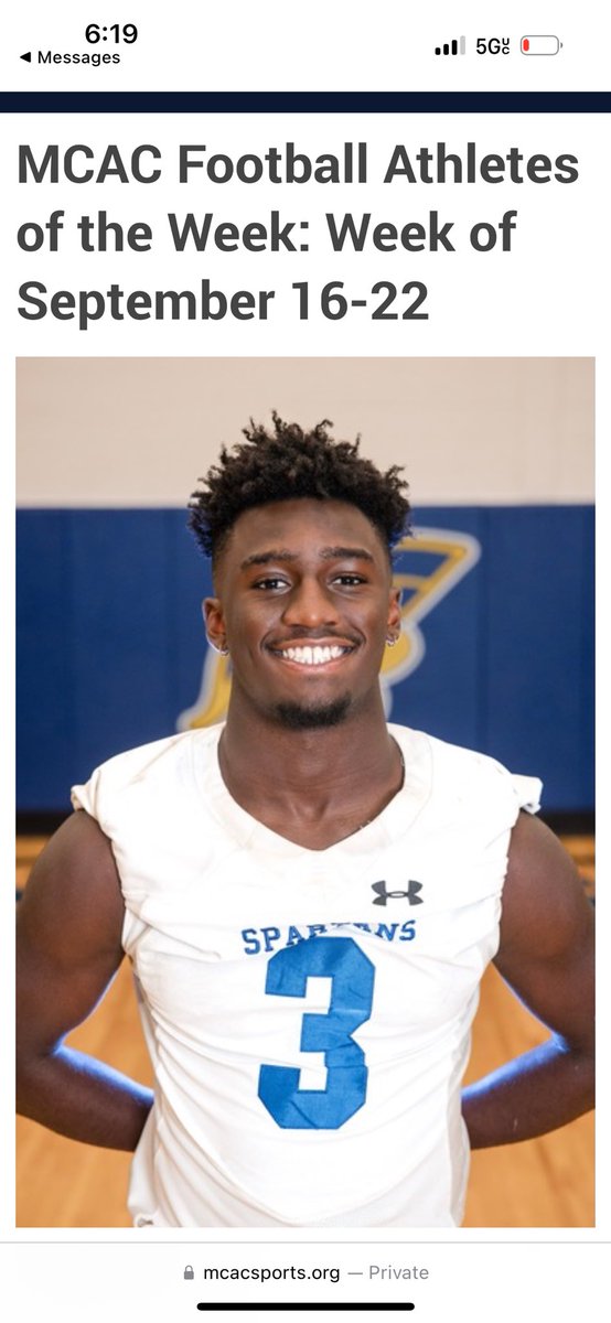 JadenLeonard5's tweet photo. Honored and blessed to receive MCAC defensive player of the week! #AGTG #JUCOPRODUCT https://t.co/85pwnt5jSN