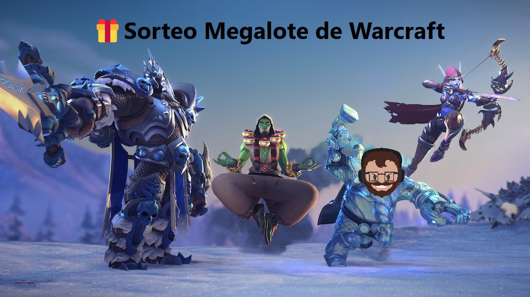 🎁Tenemos sorteo de Megalote de #Warcraft ⚔️ #Overwatch2 

Participa:
💜Follow @Monclo en Twitch
♻️RT + Like post
💬Comenta si eres de la horda o la alianza

⏰Finaliza el Jueves 26/Septiembre 10:00PM (AST) ganador debe estar en Stream ese mismo dia para reclamar

⚔️Gracias a