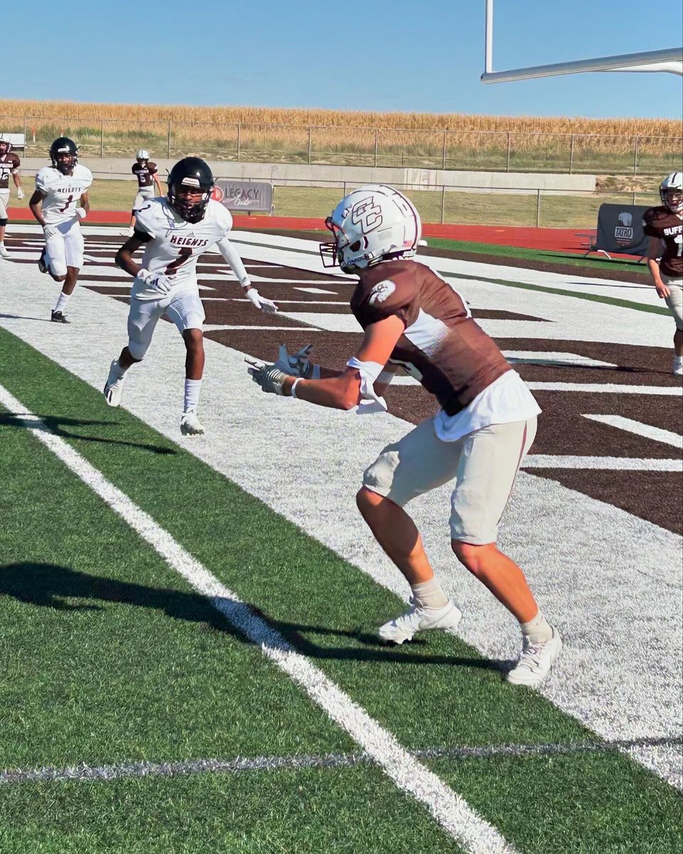 Freshmen defeat Wichita Heights 20-0! 
#1HERD