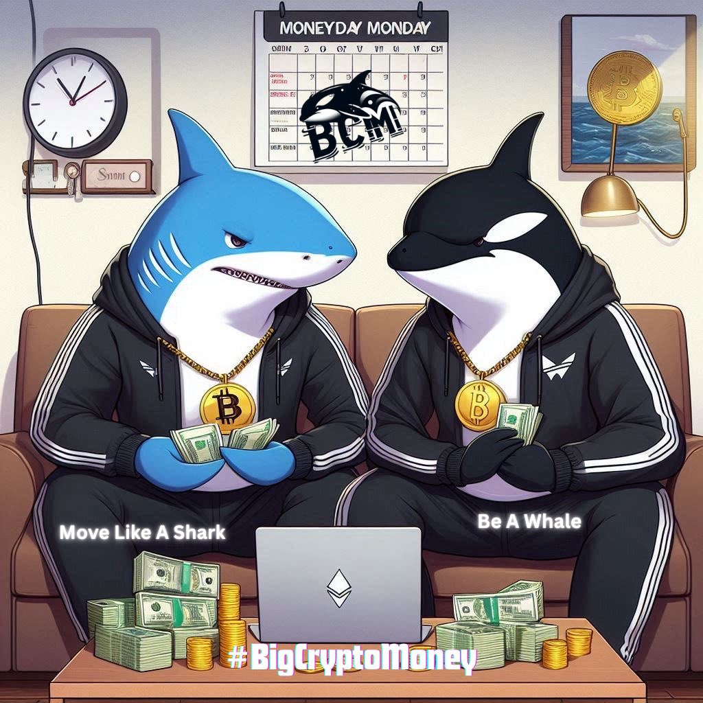 bc_surreal's tweet image. MoneyDay Monday 💰🦈