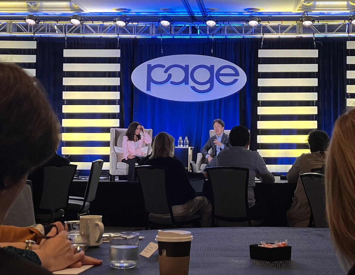 Atte Palomäki (@attep) on Twitter photo Inspiring start to the #pageannual w <a href="/amdesalva/">AnnaMaria DeSalva</a> <a href="/BursonGlobal/">Burson Global</a> discussing the role of brand and comms w Mazda CEO Masahiro Moro.
Great example of brand & communications at the core of business success! Inspiring start to the #pageannual w <a href="/amdesalva/">AnnaMaria DeSalva</a> <a href="/BursonGlobal/">Burson Global</a> discussing the role of brand and comms w Mazda CEO Masahiro Moro.
Great example of brand & communications at the core of business success!